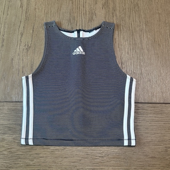 adidas Tops - Adidas Women’s Tank Top Size Small Black and White striped